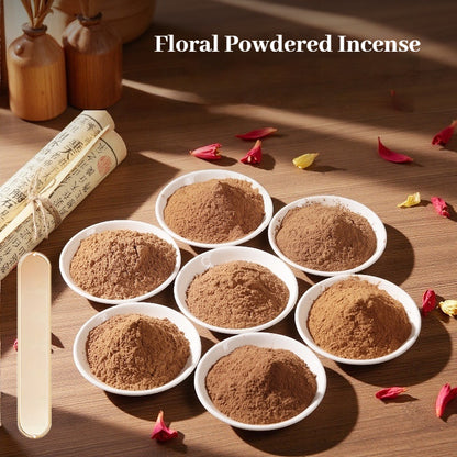 Powdered Incense - Natural Floral Aroma for Incense & Aromatherapy (20g/50g/100g)